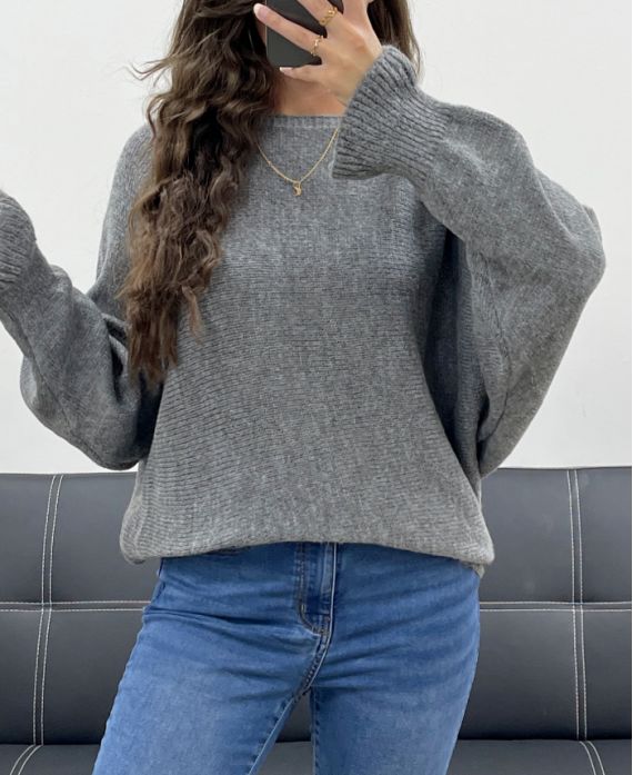 Pullover Gris